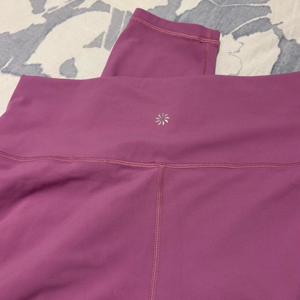 Athleta Mauve Leggings, excellent condition, size L